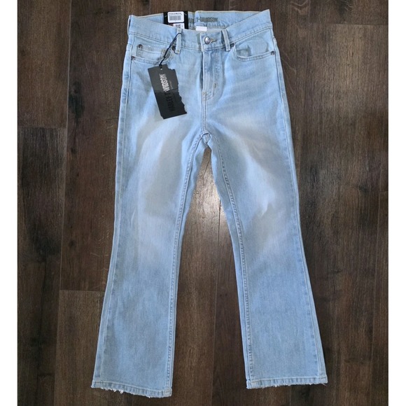 Harley Davidson Women's Bootcut High Rise Denim Jeans Blue Size 27 - Picture 3 of 12